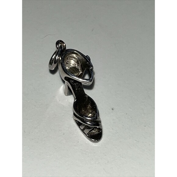Sterling silver charm .925  Heel Shoe - Picture 2 of 5
